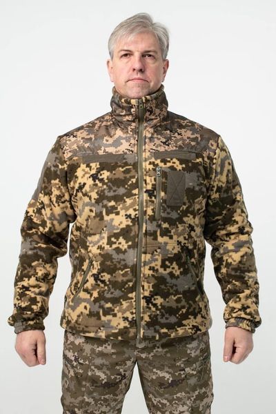 Флисовая Кофта МИКРОФЛИС Пиксель Military размер 46 02590-46 фото