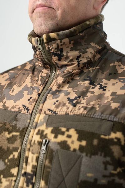 Флисовая Кофта МИКРОФЛИС Пиксель Military размер 46 02590-46 фото