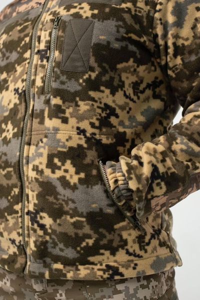 Флисовая Кофта МИКРОФЛИС Пиксель Military размер 46 02590-46 фото