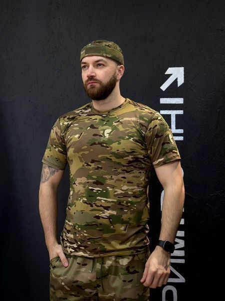 Військовий Комплект Джогер 3 в 1 Мультикам Куртка + Штани MTP +Футболка Джерсі розмір 46 02917-46 фото