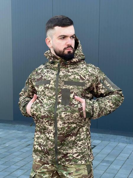 Куртка -Парка софтшел Хижак розмір S 00479-S фото