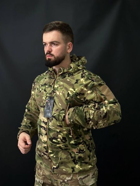 Флісова кофта мультикам з капішоном ESDY розмір S 00636-S фото