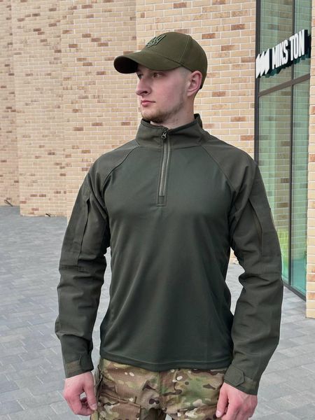 Убакс олива Military CollPass Olive , Військова сорочка . БАТАЛИ розмір 58 01365-58 фото