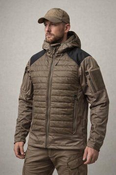 Весенняя Тактическая Облегченная Куртка Койот Yinren 6.0 🐉 04547-XXXL фото