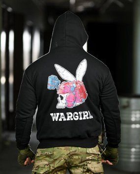 Мілітарі худі CROP wargirl ТР6777 розмір M 95082 фото