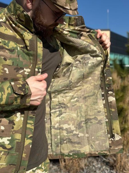 Військовий Статутний Комплект Мультикам 2 в 1 Кітель та Штани +Убакс Military MTP розмір 46 02798-46 фото