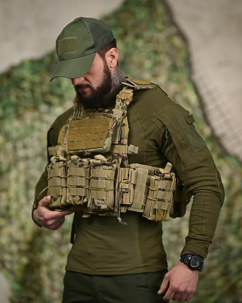 Плитоноска Single Sword мультикам ТР6020 розмір Один розмір 95815 фото