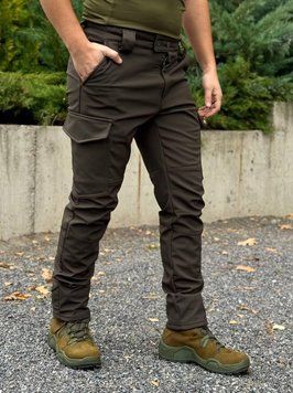 Штани Soft Shell посилені Olive Viking ✅ розмір 46 02059-46 фото