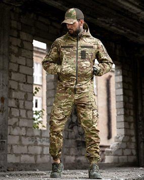 Тактичний костюм мультикам, костюм літній мультикам, форма мультикам, китель штани мультикам, форма зсу весна літо розмір S 91391 фото