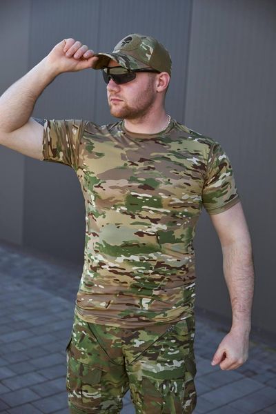 Футболка летняя Джерси Military, мультикам размер 42 9512000 фото