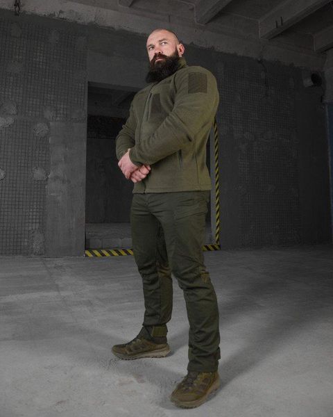 Тактичний костюм олива,армійський комплект олива,форма олива,фліска штани олива,демісезонний оливковий комплект розмір S 88949 фото
