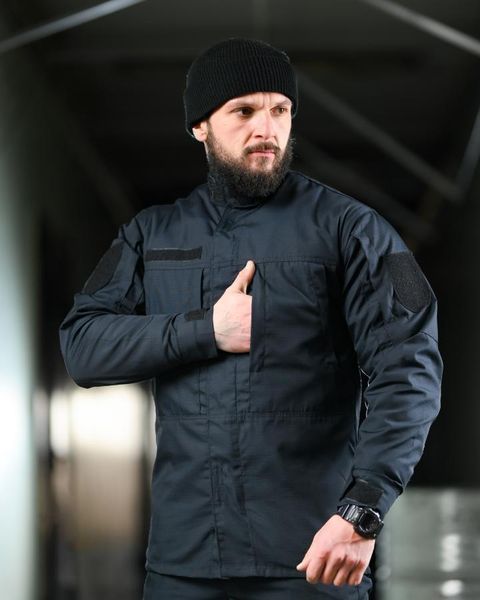 Синій костюм чоловічий дснс,чоловічий статутний костюм дснс,костюм синій ріп стоп,костюм синій МНС розмір S 16125 фото