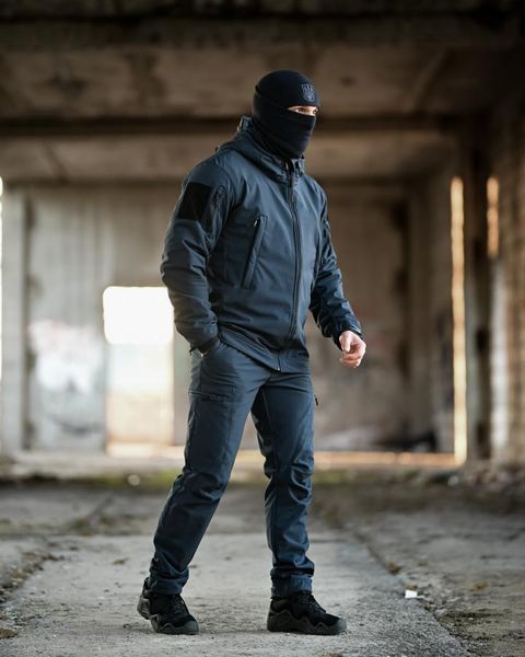 Тактичний костюм Softshell 5в1 LUNAR синій ДСНС ТР6409 розмір S 94607 фото
