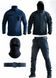 Тактичний костюм Softshell 5в1 LUNAR синій ДСНС ТР6409 розмір S 94607 фото 1