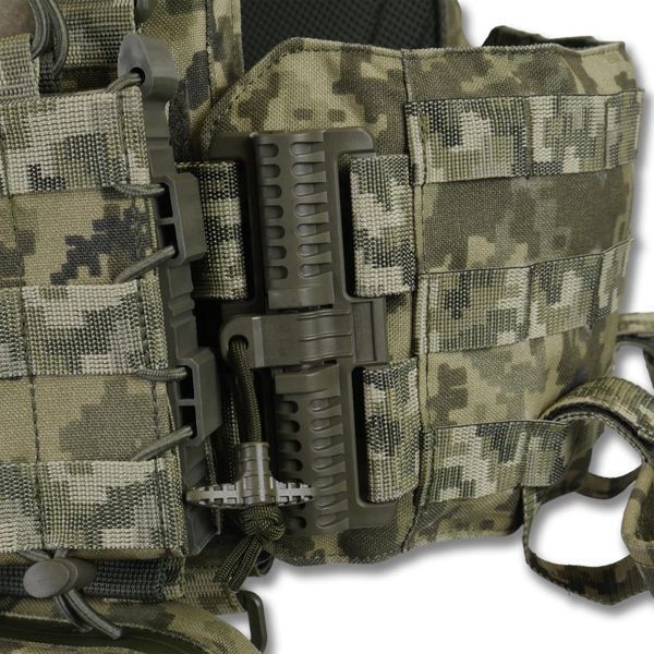 Плитоноска быстросвалочная KIBORG GEN II +8 подсумков пиксель ЗСУ 45008 фото