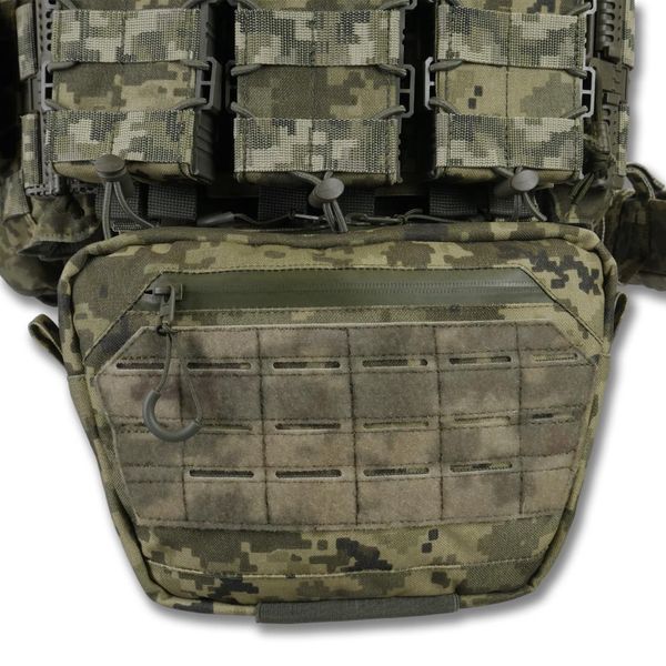 Плитоноска быстросвалочная KIBORG GEN II +8 подсумков пиксель ЗСУ 45008 фото