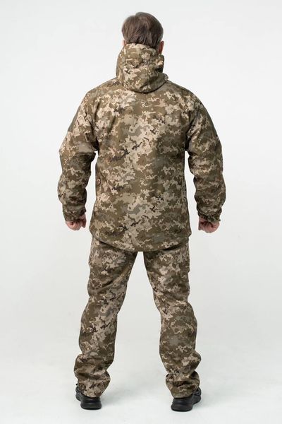 Утеплені Військові штани Soft Shell Military піксель розмір S 02612-S фото