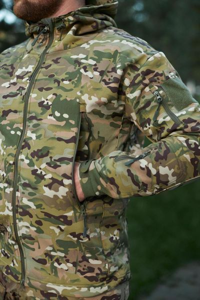 Куртка Soft Shell Y-Tactical мультикам розмір М S-85190 фото