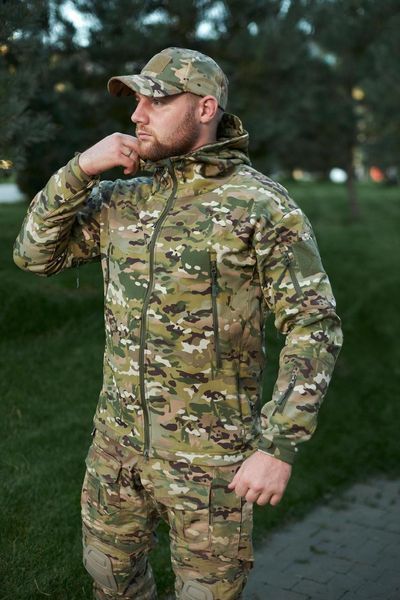 Куртка Soft Shell Y-Tactical мультикам розмір М S-85190 фото