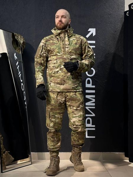 Тактический Военный Комплект Мультикам Облегченный Gladiator Анорак Куртка + Брюки Джоггеры MTP размер 46 03016-46 фото