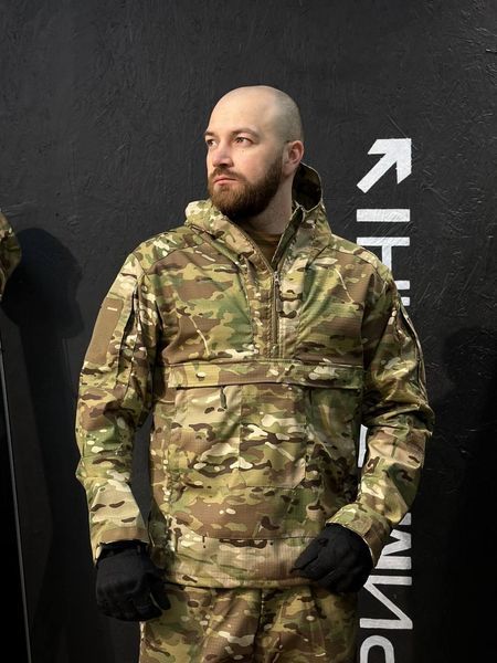 Тактический Военный Комплект Мультикам Облегченный Gladiator Анорак Куртка + Брюки Джоггеры MTP размер 46 03016-46 фото