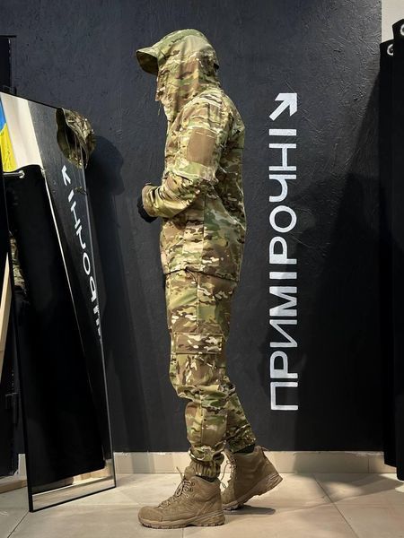 Тактический Военный Комплект Мультикам Облегченный Gladiator Анорак Куртка + Брюки Джоггеры MTP размер 46 03016-46 фото