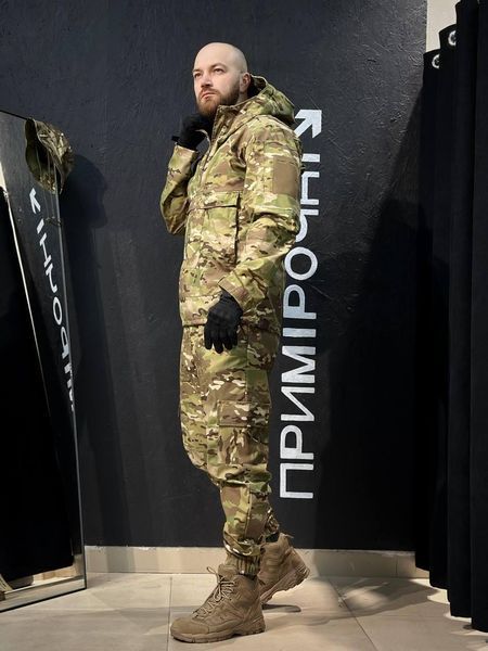 Тактический Военный Комплект Мультикам Облегченный Gladiator Анорак Куртка + Брюки Джоггеры MTP размер 46 03016-46 фото