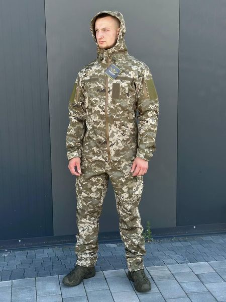 Штаны пиксель софтшелл R&M Military размер S 00589-S фото