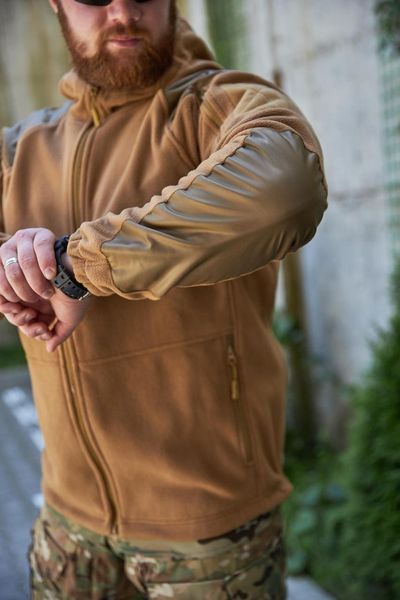 Кофта флисовая Shark Skin Military Coyote (койот) размер S 440088 фото