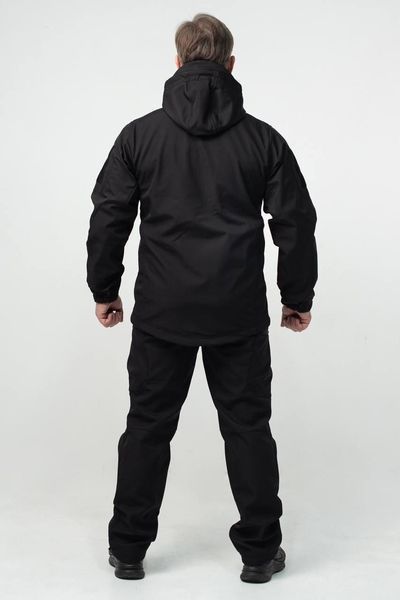Военный комплект формы Soft Shell Military Black размер S 02596-S фото