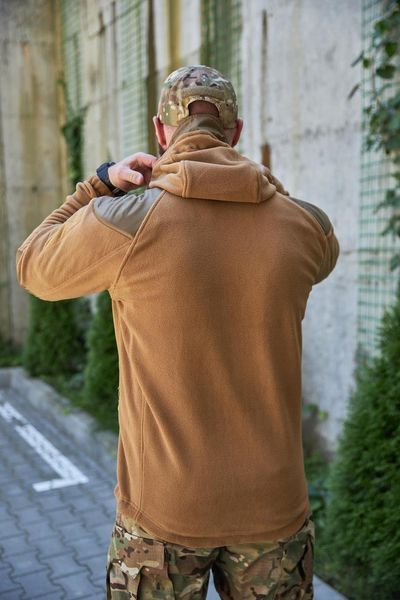 Кофта флисовая Shark Skin Military Coyote (койот) размер S 440088 фото