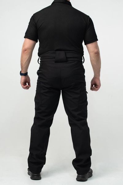 Военный комплект формы Soft Shell Military Black размер S 02596-S фото