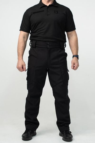 Военный комплект формы Soft Shell Military Black размер S 02596-S фото