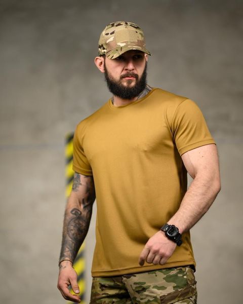 Тактична футболка SELION Молодість кайот ТР6846 розмір M 95490 фото