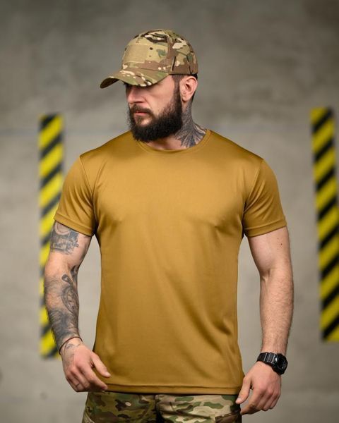Тактична футболка SELION Молодість кайот ТР6846 розмір M 95490 фото