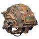 Шолом тактичний койот Fast Helmet NIJ IIIA + Навушники Walkers Razor Slim з чебурашкою +&nbsp;ліхтарик + кавер розмір S Fast21 фото 8