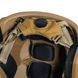 Шолом тактичний койот Fast Helmet NIJ IIIA + Навушники Walkers Razor Slim з чебурашкою +&nbsp;ліхтарик + кавер розмір S Fast21 фото 9