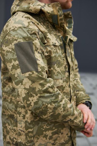 Парка демісезонна піксель ЗСУ ріп-стоп Military розмір S 905082 фото