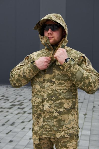 Парка демісезонна піксель ЗСУ ріп-стоп Military розмір S 905082 фото