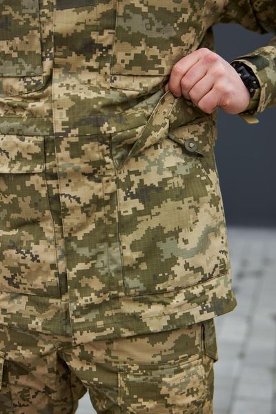 Парка демісезонна піксель ЗСУ ріп-стоп Military розмір S 905082 фото