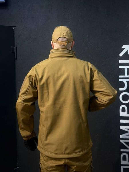 Тактична Куркта койот Soft Shell Patriot 2.0 Coyote Прихований Капюшон розмір 46 03024-46 фото