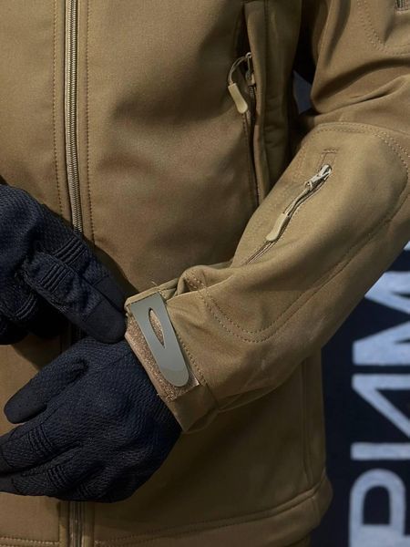 Тактична Куркта койот Soft Shell Patriot 2.0 Coyote Прихований Капюшон розмір 46 03024-46 фото