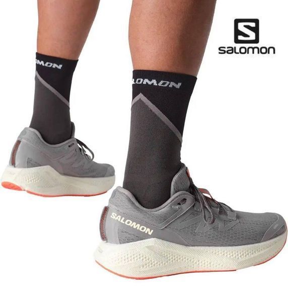 Кроссовки Salomon Outdoor AERO GLIDE 3 Alloy/Vanilla Ice/New Flame розмір UK6,5 03947-UK6.5 фото