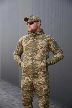 Літня польова куртка- вітровка Twil GEN I Military Піксель ЗСУ розмір S 880365 фото