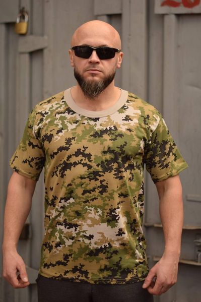 Футболка туречина Котон камуфляж TA розмір М 01249-M фото