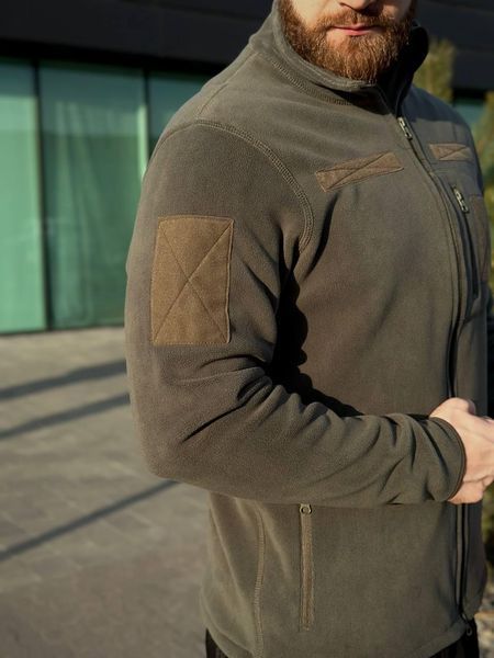 Військова Кофта Сіра Polartec 340 RMilitary+ розмір S 02806-S фото