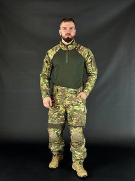 Комплект 2 в 1 Убакс+Штани G3 з Наколінниками Мультикам розмір S 00541-S фото