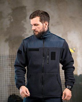 Tactical fleece STANDART синій ДСНС РГ6282 розмір S 17001 фото
