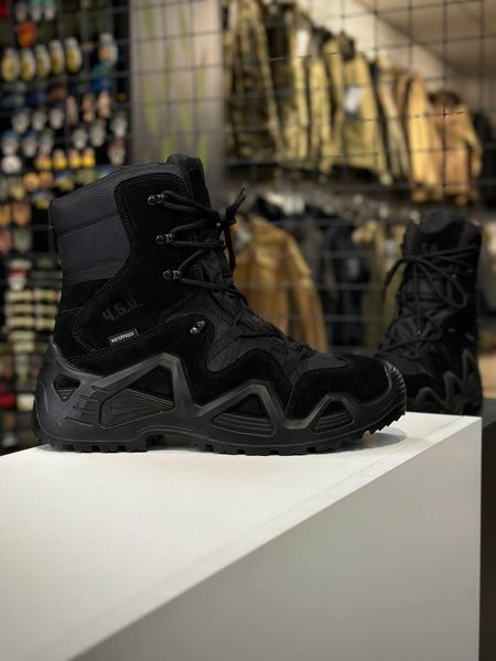 Черевики тактичні Високі чорні 4.5.0 Gore-Tex&nbsp;Високі розмір 39 03126-36 фото