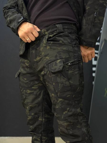 Костюм софтшелл Gwild черный мультикам Soft Shell на флисе размер S 02374-S фото